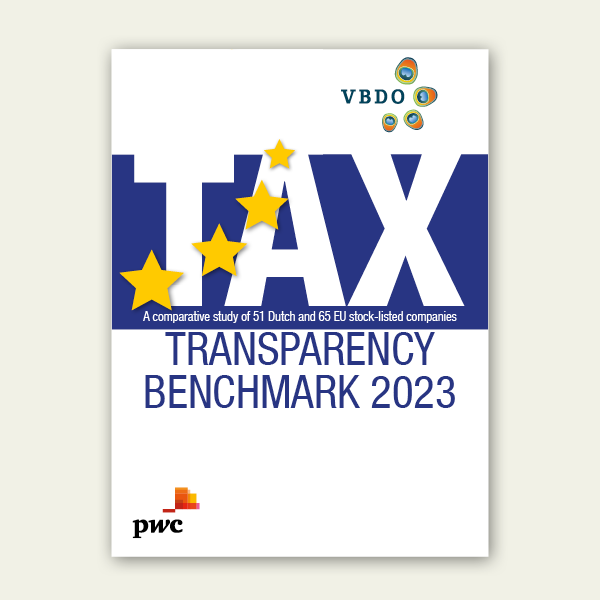Voorkant Tax Transparency Benchmark 2023