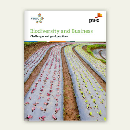 VBDO Biodiversity and Business voorkant rapport