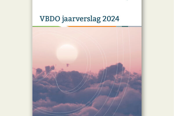 Voorkant VBDO jaarverslag 2024